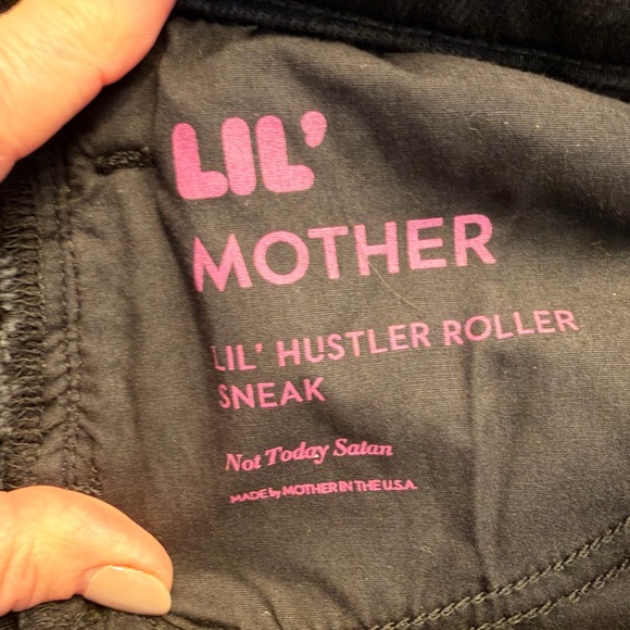 MOTHER PETITES The Lil Hustler Roller Sneak in Not Today Satan - Picture 7 of 9